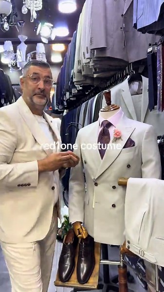 red1one costume #costume #mariage #elegant #costumedesign #chemise