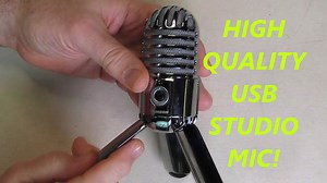 Watch HIGH QUALITY Samson Meteor Mic USB Studio Condenser Microphone! on Amazon Live