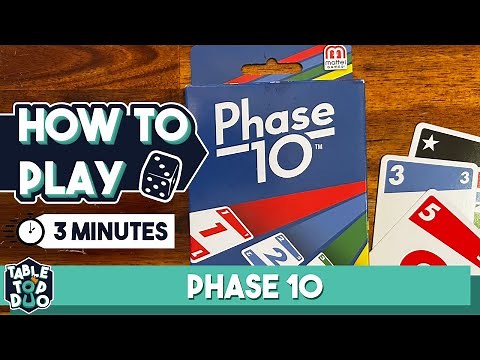 How To Play Phase 10 in Just 3 Minutes