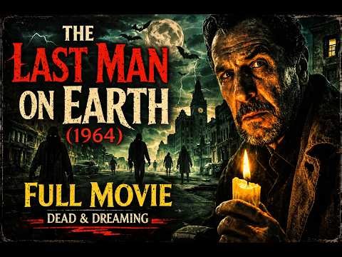 The Last Man on Earth (1964) FULL MOVIE | Vincent Price Post-Apocalyptic Horror