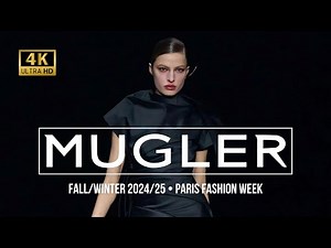 MUGLER Fall/Winter 2024/25 : Brilliance and Boldness at Paris Fashion Week