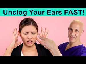 Clogged Ears? Try THIS to Clear Them Fast! Dr. Mandell