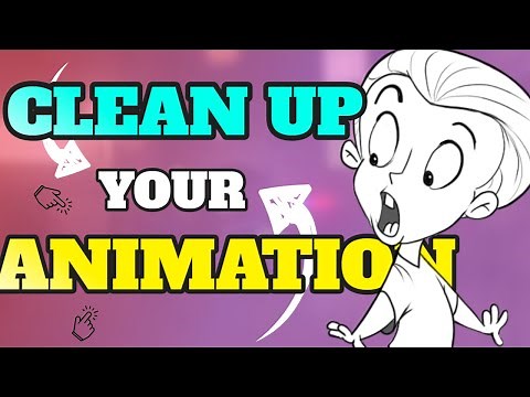 How to CLEAN-UP YOUR ANIMATION - Tutorial [2021]