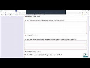Process for Requesting Teacher and Counselor Letters of Recommendation Step 1
