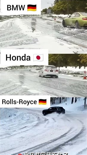 Traction Control Test: BMW vs Honda vs Rolls-Royce