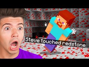 Minecraft But You Can't Touch the Color Red…