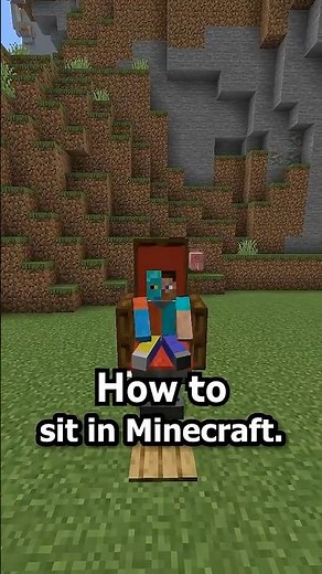 How to Sit In Minecraft