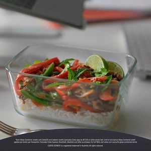 Earn one bonus Glass Container credit when you spend $20 in one transaction, purchase a selected product from a participating brand and scan your Flybuys! | Coles