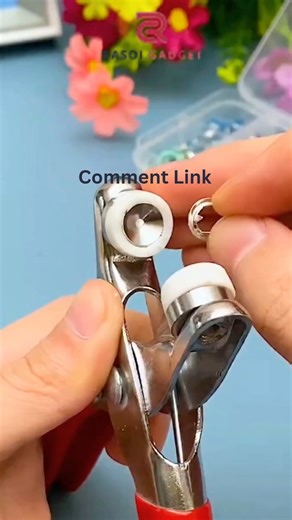 1.7K views |  Fix Buttons in Seconds – No Sewing Needed! The Button Plyer Tool makes repairing clothes effortless! Quick, durable, and fun to use. #ButtonFixer #ClothingHack #DIYTools #QuickFix #SmartSolutions #TrendingNow | Rasoi Gadgetz | Facebook