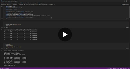 Iris Flower Classification with Machine Learning | Dhivya Nathan. N posted on the topic | LinkedIn