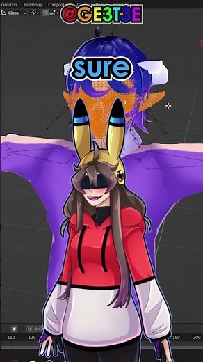 Making A Vtuber For Funny Blender Animation Clips