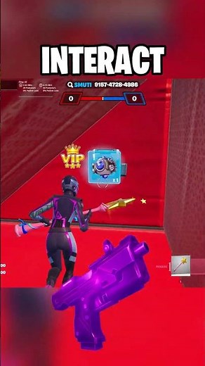 Shockwave Pistol Tutorial in Goated Red vs Blue #fortnite #fortnitecreative #redvsblue