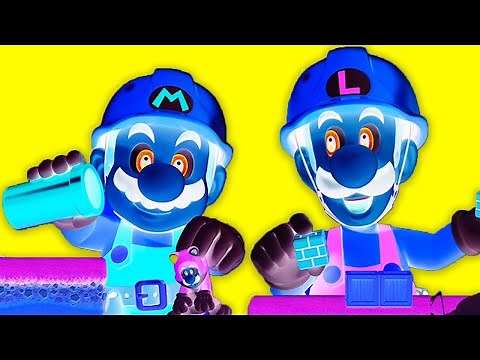 Mario Maker but Every Color is Inverted...