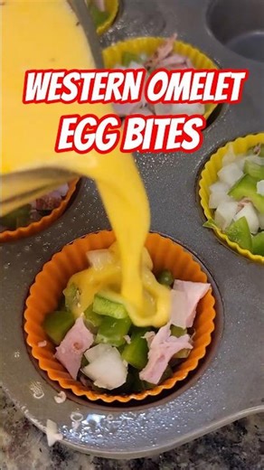 Western Omelet Egg Bites
