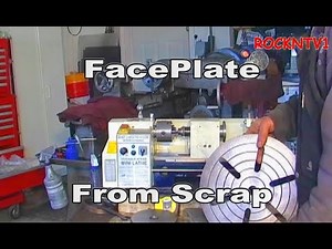 MINI LATHE FacePlate Project Machining Cast Iron