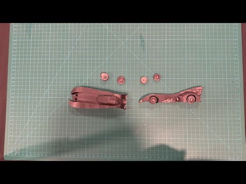 Metal Earth Premium Series '89 Batmobile Part 1