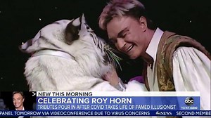 Tributes pour in after famed illusionist Roy Horn passes away from COVID-19. Deb Roberts has more on his life and legacy. gma.abc/2WOIUJ3 | Good Morning America