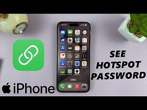 How To Find Hotspot Password On iPhone