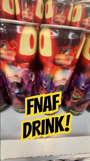 A Five Nights A Freddy’s drink at Universal Studios for Halloween Horror Nights 2025 #fnaf
