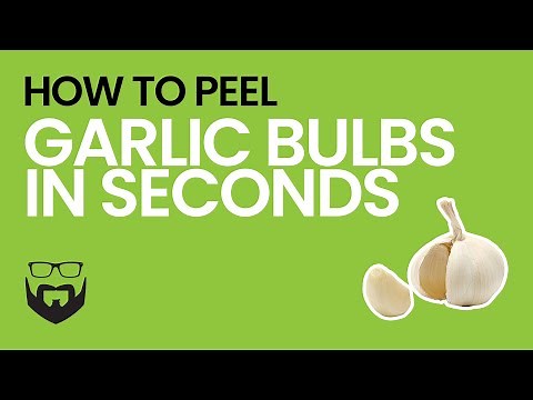 How to Peel Garlic Bulbs in Seconds