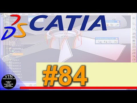 01-84 CATIA v5 TUTORIAL: ( Assembly Hole )