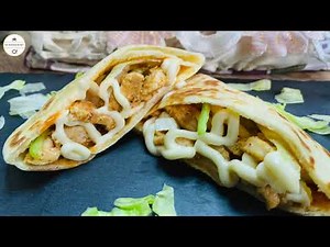 Chicken Pita Pockets with homemade Pita Bread | How to make Pita Bread at home |
