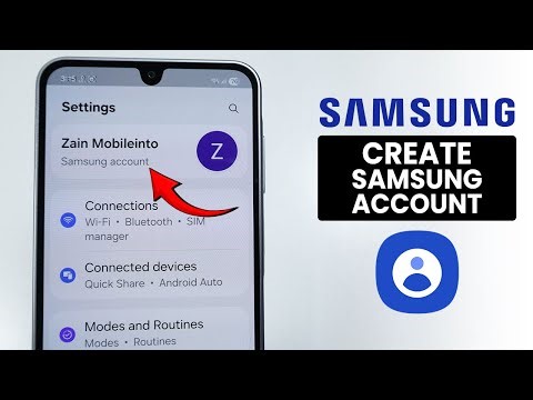 [OneUi 8] How to Create New Samsung Account - Set Up Samsung Account