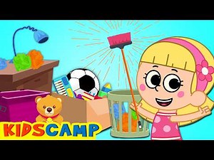 Clean Up Song | Kids Song For Tidying Up | KidsCamp