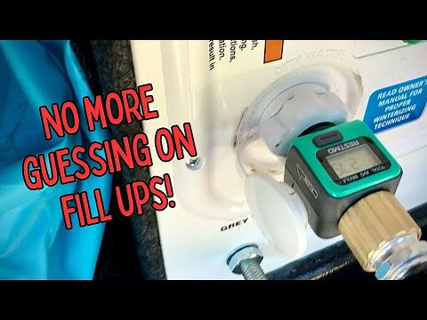 RESTMO Water Flow Meter Review | Measure Garden Hose Usage, RV Water Tank Fill, Sprinkler Flow Rate