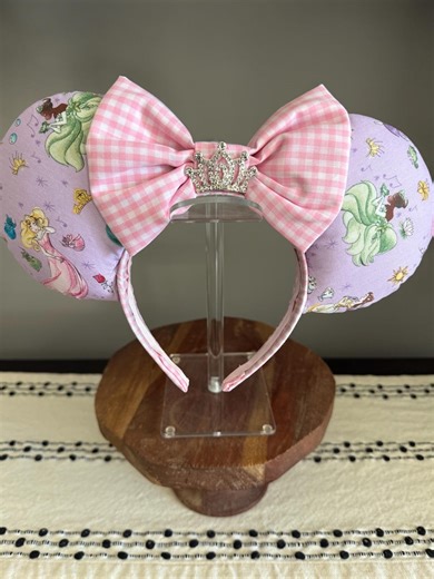 Mouse Ears/princess/boutique Mouse Ears/disney Inspired/headband/handmade - Etsy