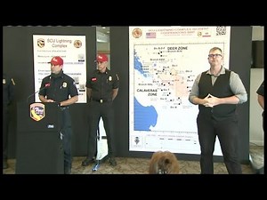 SCU Lightning Complex Fire: Aug. 25 afternoon update