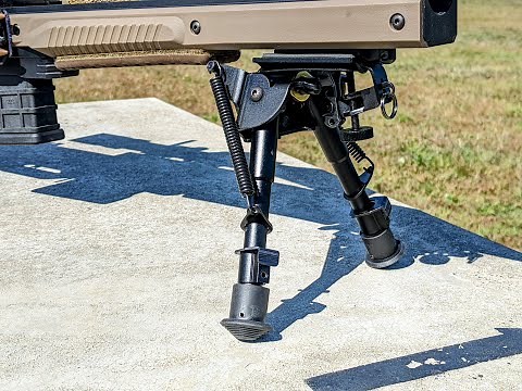 CVLIFE 6-9 Inches Rifle Bipod with Bipod Mount Adapter Compatible with Mlok Keymod (Amazon Overview)