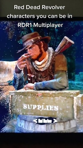 Red Dead Revolver Characters in RDR1 Multiplayer