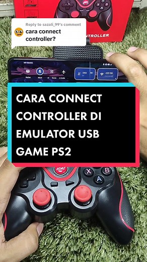 Cara Connect Controller di Emulator USB Game PS2
