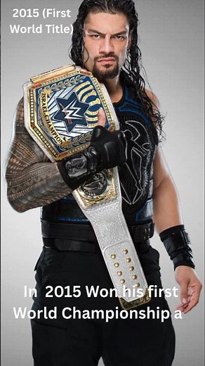 Roman Reigns Journey: From The Shield to Head of the Table 👑#wrestling #wrestlinglife #wwefacts