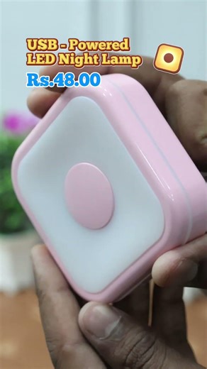 💡 USB LED Night Lamp ₹48 😍 Touch Sensor | SKU 14377#deodap_manipuri