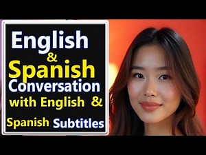 English and Spanish Conversation with Subtitles | Beginner Dialogue for Daily Use