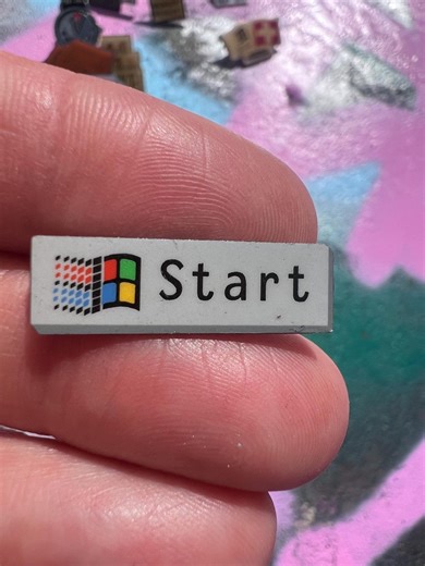 Windows 95 Start Button Pin, 90s Retro Tech Gift - Etsy