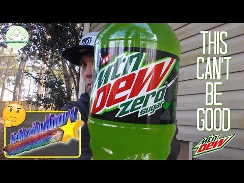 Mountain Dew® Zero Sugar Review! ⛰️💧🚫🥤 | Taste Test