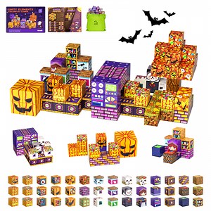 Ucradle 102 Pieces Magnetic Blocks, Kid Building Toys, Game-Based Build Mine Magnet World Set, 3D Magnetic Building Blocks for Kids, STEM Certified | Ages Children to Adult 3