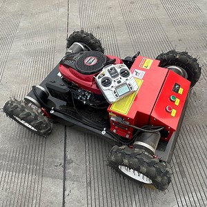 [Hot Item] Automatic Mini Gasoline Remote Control Lawn Mower Ht550