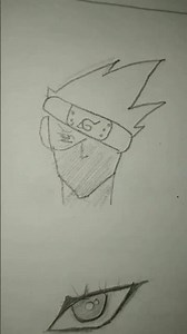 “Easy Kakashi Drawing Tutorial”#shorts