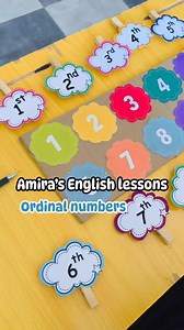 20K views · 565 reactions | Ordinal numbers ❤️ | Amira’s English Lessons | Facebook
