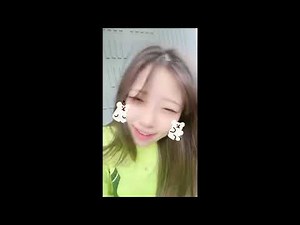 Korean girl smoking spitting outside 2