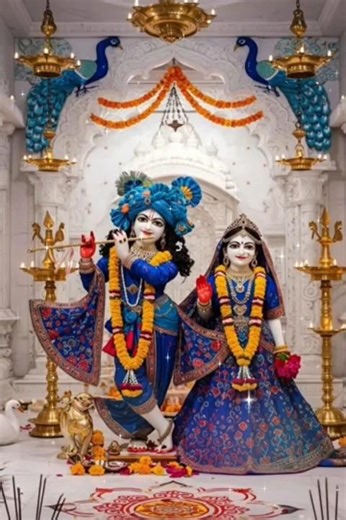 Jai shri Radhe Krishna 💙🥰🙏 #radheradhe #radhakrishna #shorts