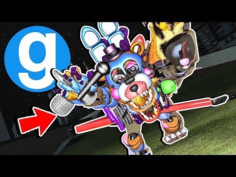 New Scary FNAF 6 Twisted One Pill Pack Fusion! Five Nights at Freddy's Gmod FNAF Garry's Mod Sandbox