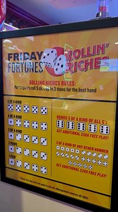 1.3K views · 30 reactions | Friday Fortunes: Rollin' Riches starts TOMORROW! Earn entries daily for a chance to roll the dice every Friday at 7PM  | Ellis Island Casino & Hotel | Facebook