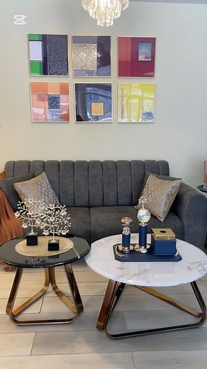 41 reactions · 3 comments | Modern coffee table set with black and white marble top combination Size: 80cmx40cm, 60cmx45cm #homedecor #nepal #interior #coffeetable #interiordesign #decorative | Luxury and style home decor | Facebook