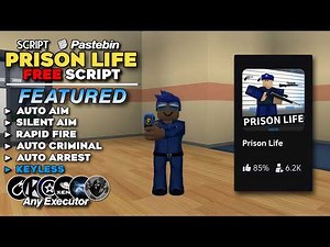 PRISON LIFE SCRIPT 2026! 🚔 (NO KEY) Aimbot, Rapid Fire, God Mode & More! [PASTEBIN]