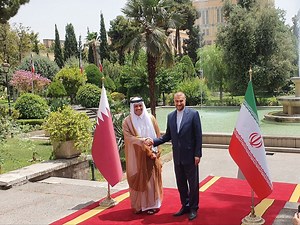 Amir-Abdollahian welcomes Qatari FM in Tehran